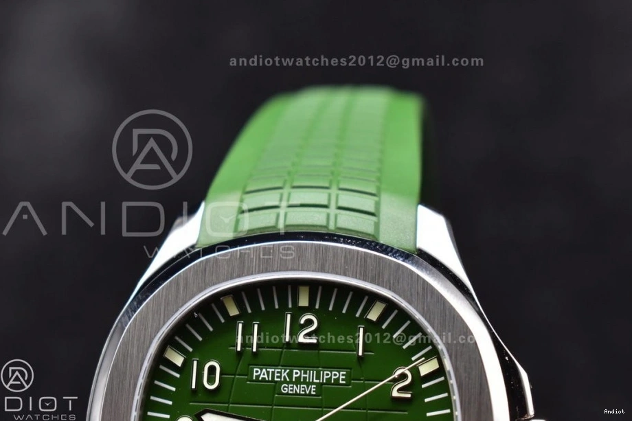 5168G Green 1:1 Green ZF SS Rubber Dial On Aquanaut Strap Best Edition 42mm 324CS 0109